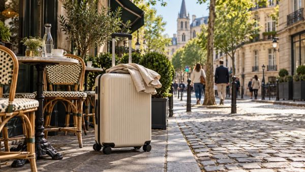 Élégance et praticité avec la valise Les P’tites Bombes